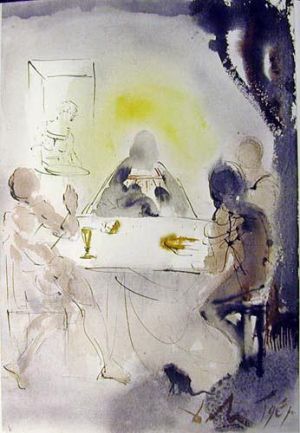 Salvador Dalí œuvre - Et connaître eum in fractione panis
