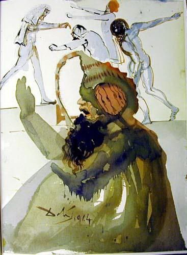 Salvador Dalí Types de peintures - Joseph Fratres à Égypto
