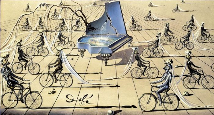 Salvador Dalí Types de peintures - Colloque sentimental