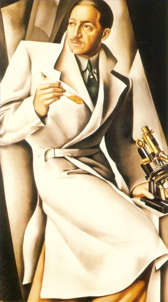 Tamara de Lempicka Peinture à l'huile - Portrait du Dr Boucard 1929