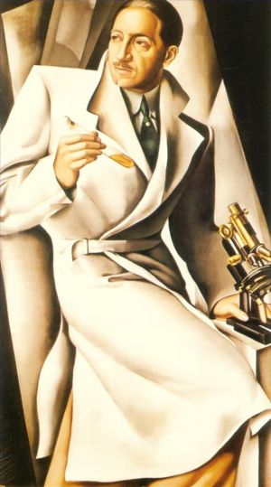 Tamara de Lempicka œuvre - Portrait du Dr Boucard 1929