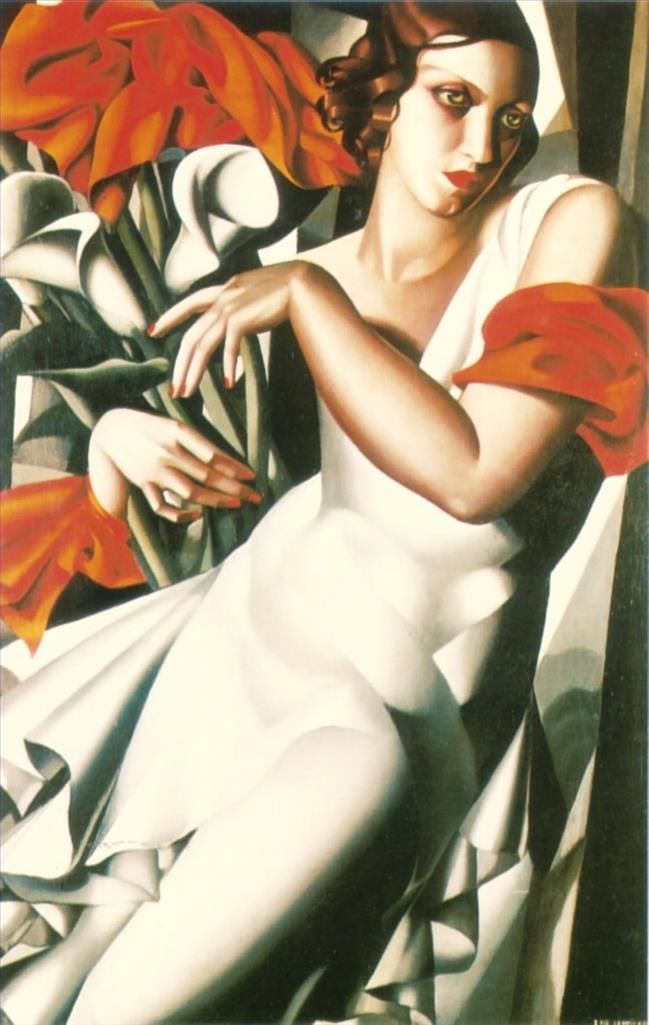 Tamara de Lempicka Peinture à l'huile - Portrait d'ira p 1930