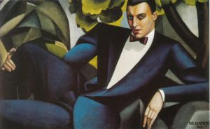Tamara de Lempicka œuvre - Portrait du marquis d'afflito 1925