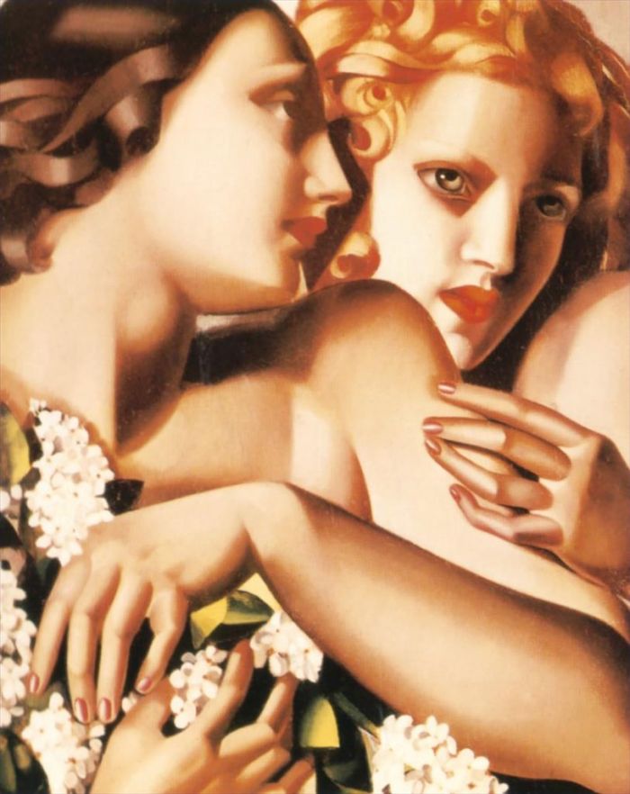 Tamara de Lempicka Peinture à l'huile - Printemps 1928