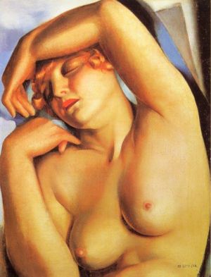 Tamara de Lempicka œuvre - Fille endormie