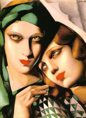 Tamara de Lempicka œuvre - Le turban vert 1930