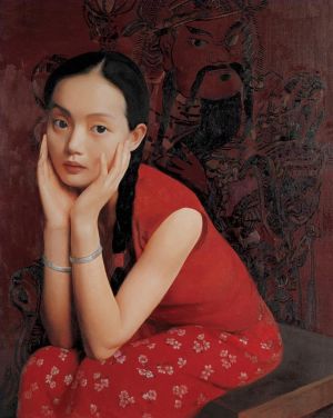 WANG Yidong œuvre - Girl of Spring