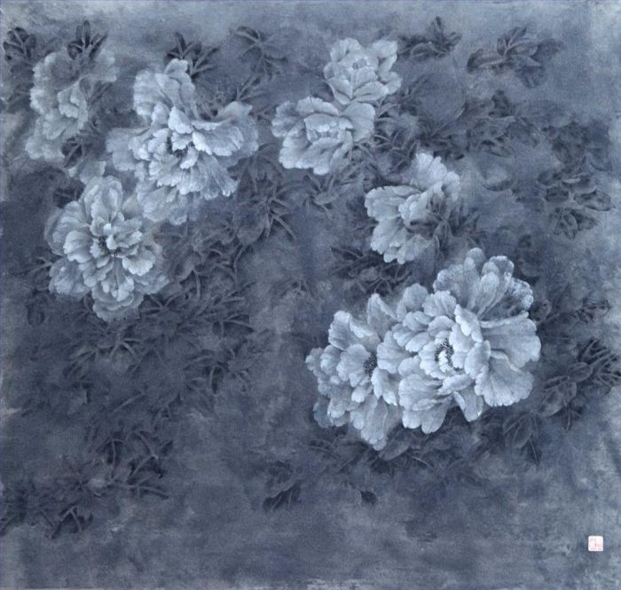 Cao Xia Art Chinois - L'esprit des fleurs