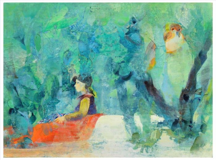 Chen Mutian Types de peintures - D'où vient le vent