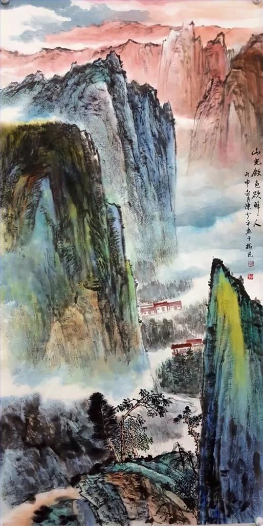 Chen Shaoping Art Chinois - Paysage 3
