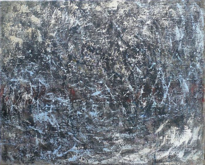Dang Zhonghua Peinture à l'huile - Abstraction 2