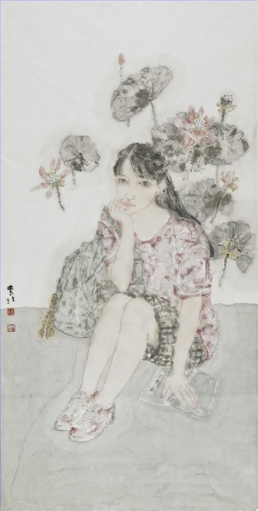 Ding Sumei Art Chinois - Étudiant