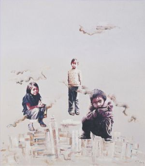 Duan Yuhai œuvre - Scène du temps 8, restes d'enfants