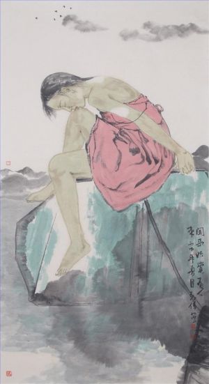 Fan Jingwei œuvre - Peinture à l'encre Jiawu 2