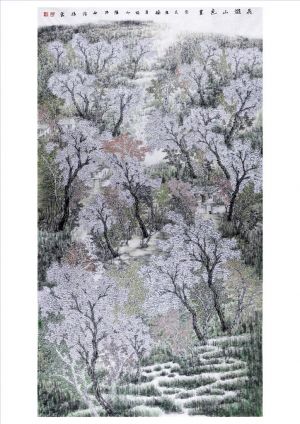 Feng Xiangyun œuvre - Floraison sur floraison