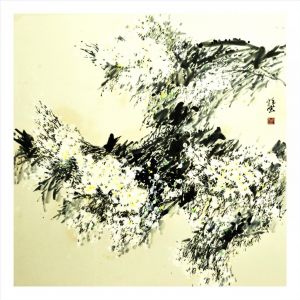 Feng Xiangyun œuvre - Danse avec le vent