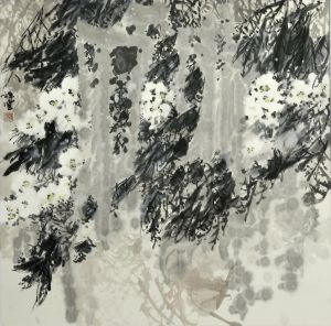 Feng Xiangyun œuvre - Laurier-rose