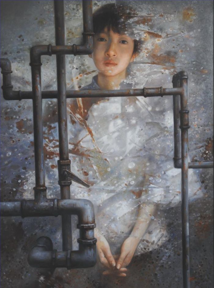 Gao Hong Peinture à l'huile - Portrait