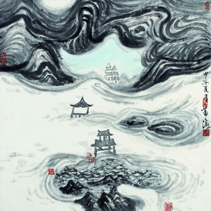 Ge Tao Art Chinois - Paysage 4