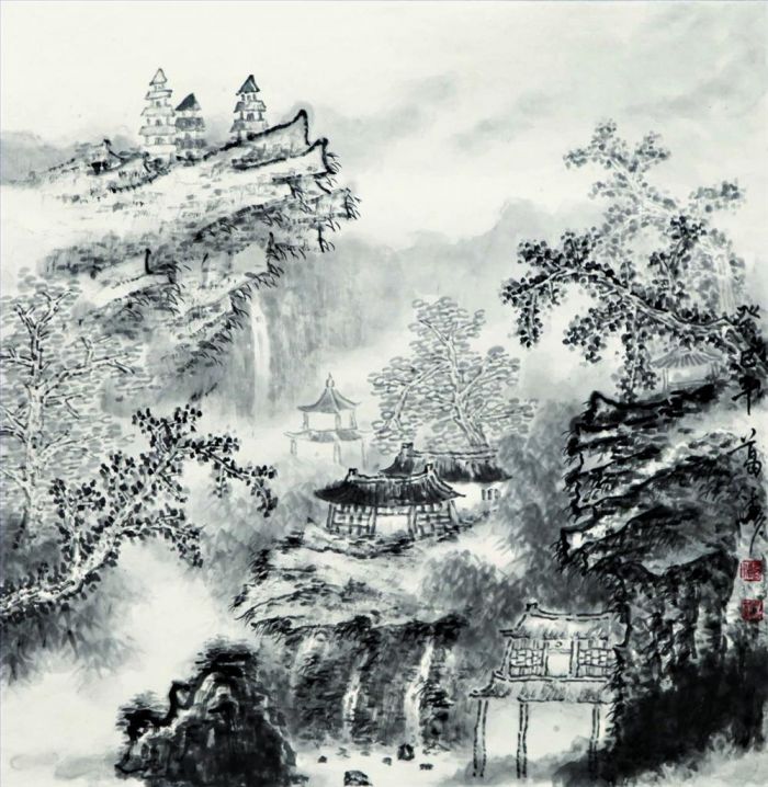 Ge Tao Art Chinois - Paysage 6