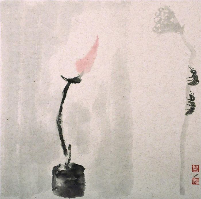 Ge Tao Art Chinois - Lampe à huile 2
