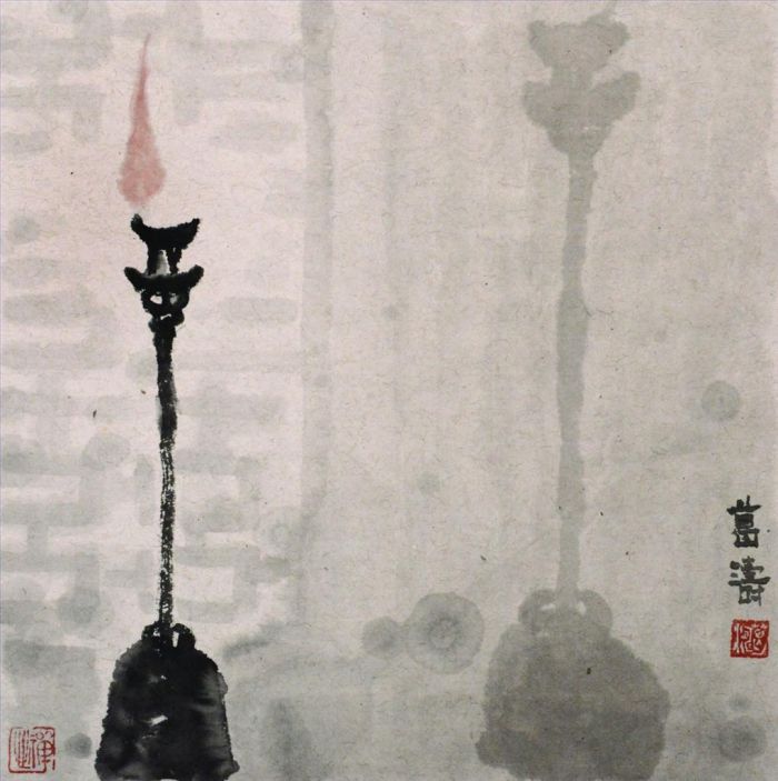 Ge Tao Art Chinois - Lampe à huile