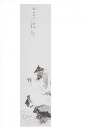 Gu Zhongliang œuvre - Peinture de figurines 3