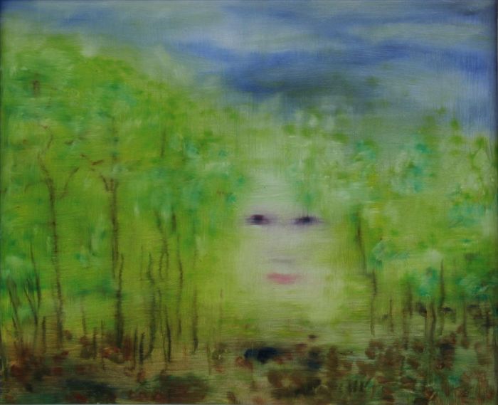 Hu Jiling Peinture à l'huile - Une saison pour le printemps de l'amour