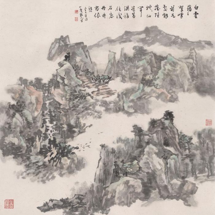 Hu Kefeng Art Chinois - Paysage 2
