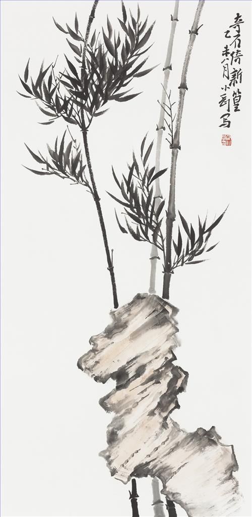 Hu Xiaogang Art Chinois - Peinture de fleurs et d'oiseaux dans le style traditionnel chinois 14