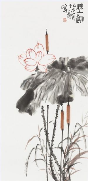 Art chinoises contemporaines - Peinture de fleurs et d'oiseaux dans le style traditionnel chinois 7
