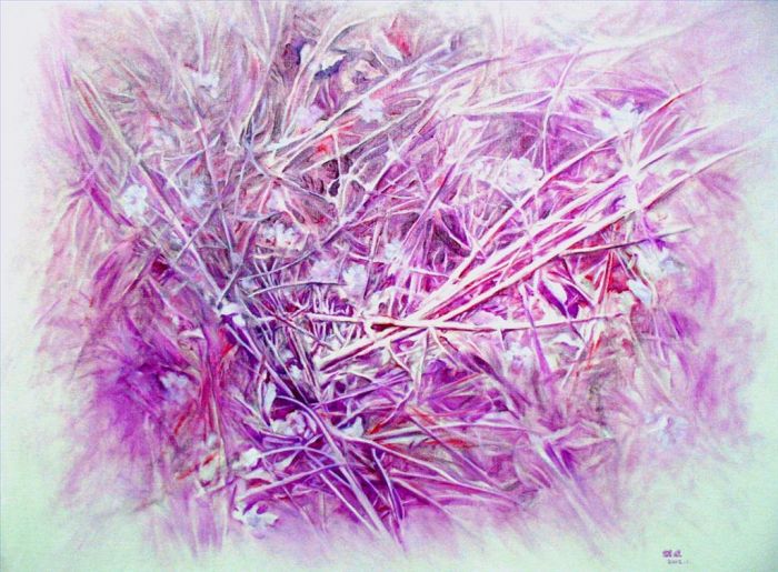 Hu Yi Peinture à l'huile - Série Grassroot