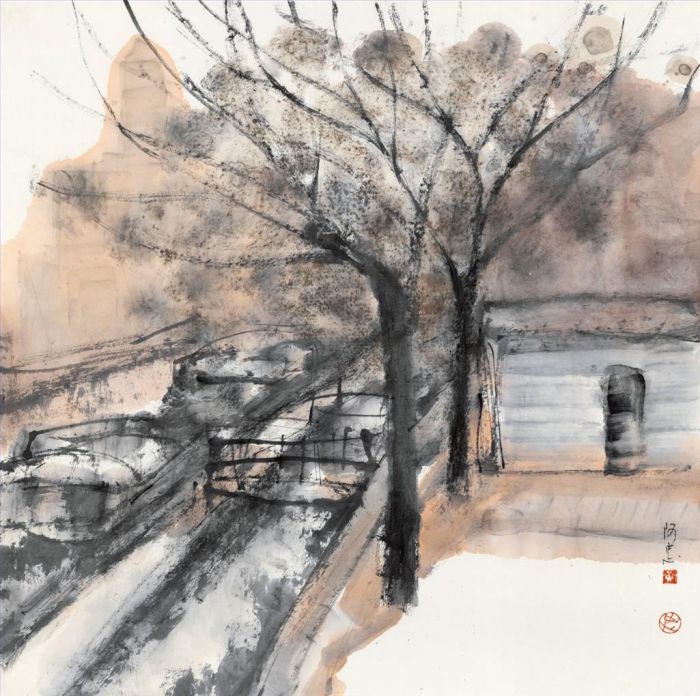 Huang Azhong Art Chinois - Autour de la Seine