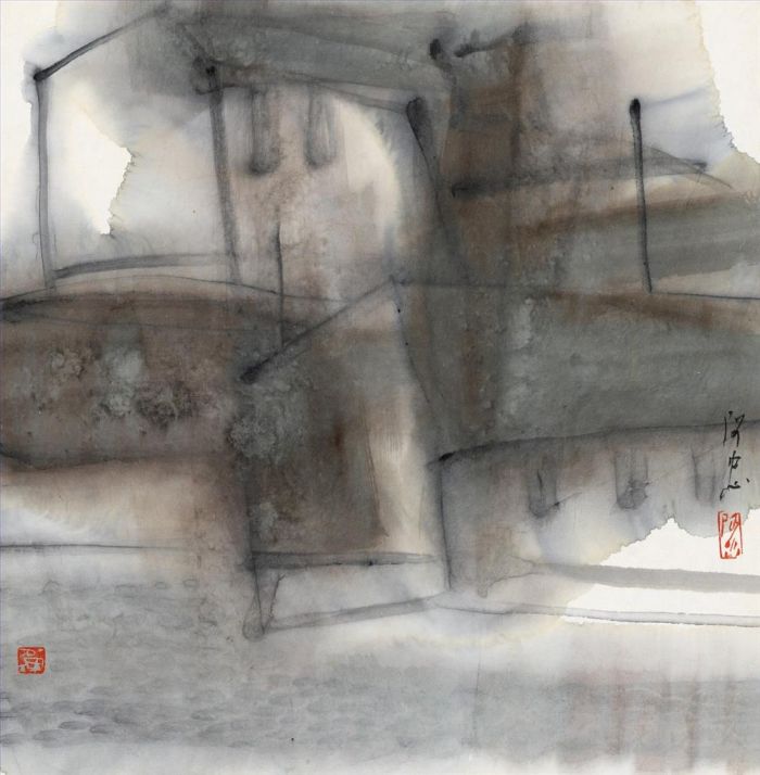 Huang Azhong Art Chinois - Vide et faible