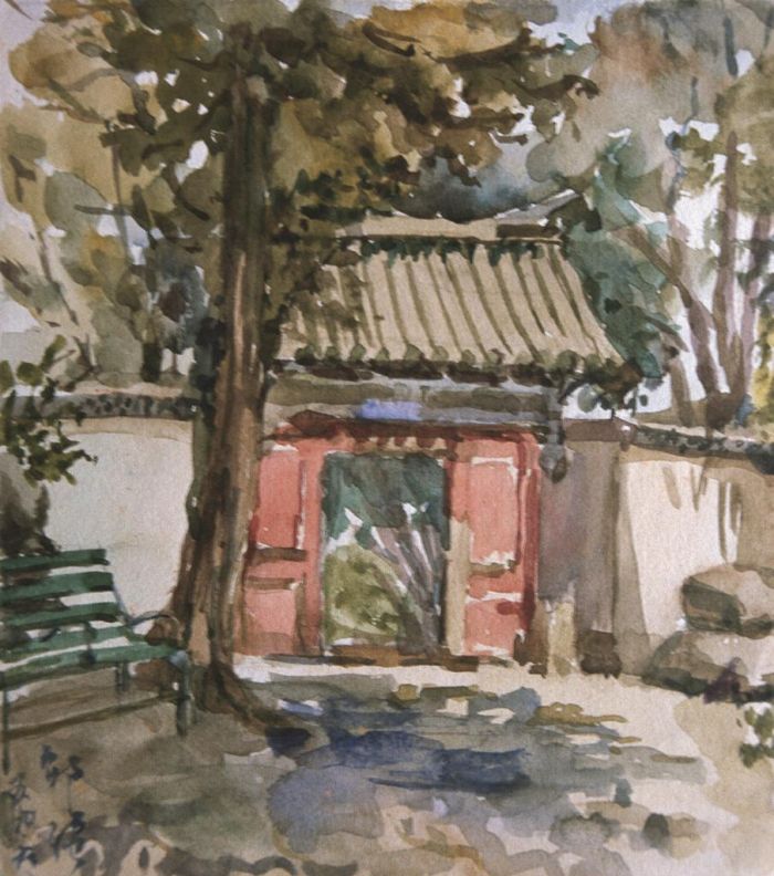 Huang Shaoqiang Types de peintures - Parc Beihai