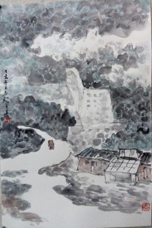 Jiao Yaxin œuvre - Paysage
