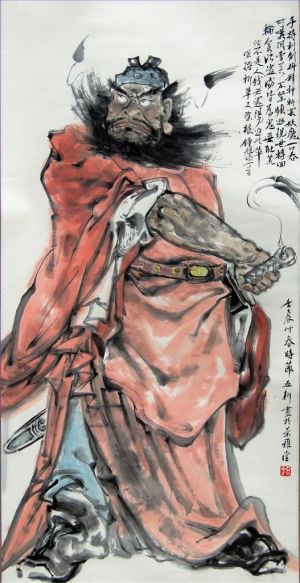 Jiao Yaxin œuvre - Puissance invincible de Zhong Kui
