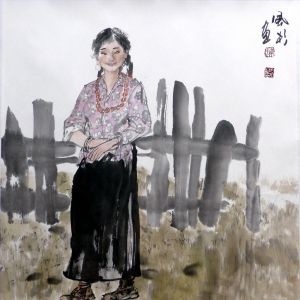 Art Chinois contemporaine - Inquiétude