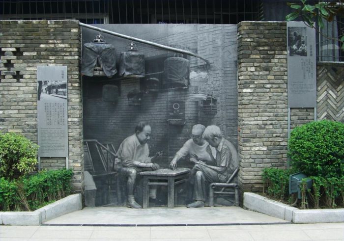 Li Jiang Sculpture - Jouez la carte à Tianjing