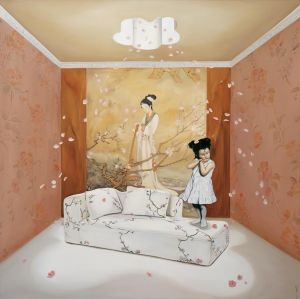 Li Wenfeng œuvre - Funérailles de fleurs