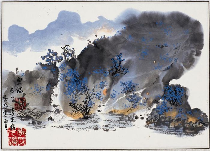 Li Xianjun Art Chinois - Poétique