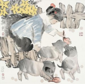 Liang Peilong œuvre - Automne