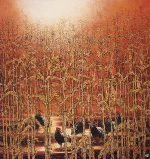 Liang Shimin œuvre - Ferme de maïs