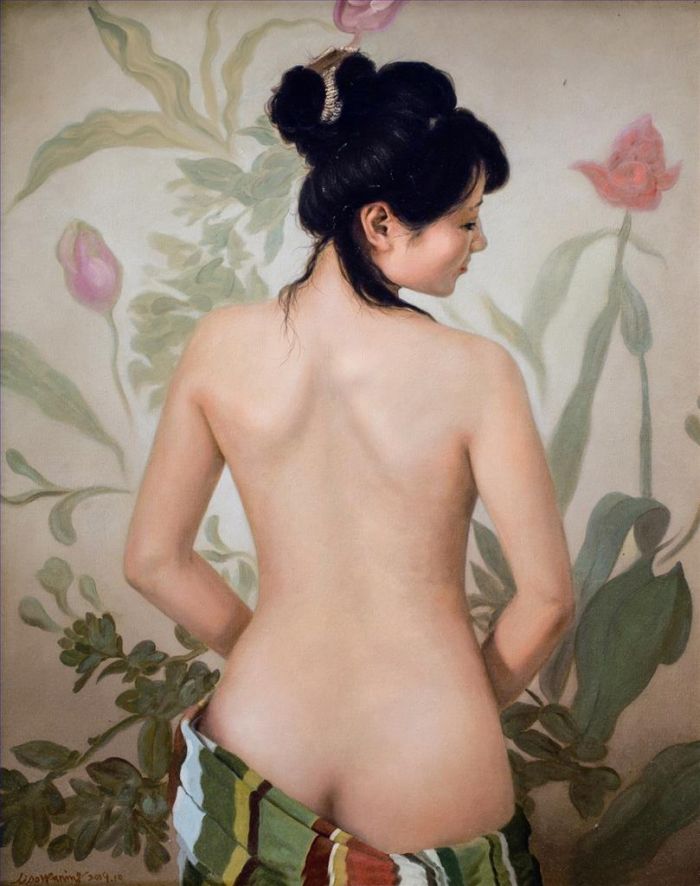 Liao Wanning Peinture à l'huile - Retour 2