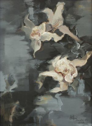 Liao Zhenwu œuvre - La fleur du mal