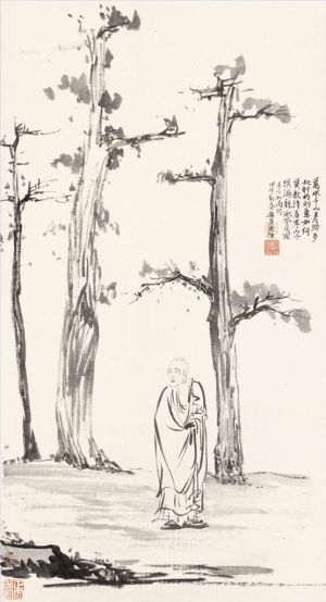 Lin Haizhong œuvre - L'errance d'un ancien Bouddha