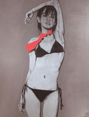 Lin Tao œuvre - Rouge et noir
