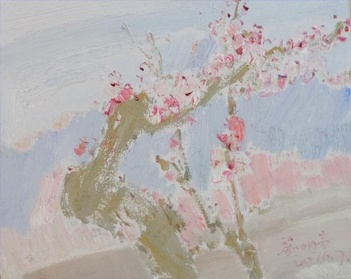 Liu Mingliang Peinture à l'huile - Fleurs 2