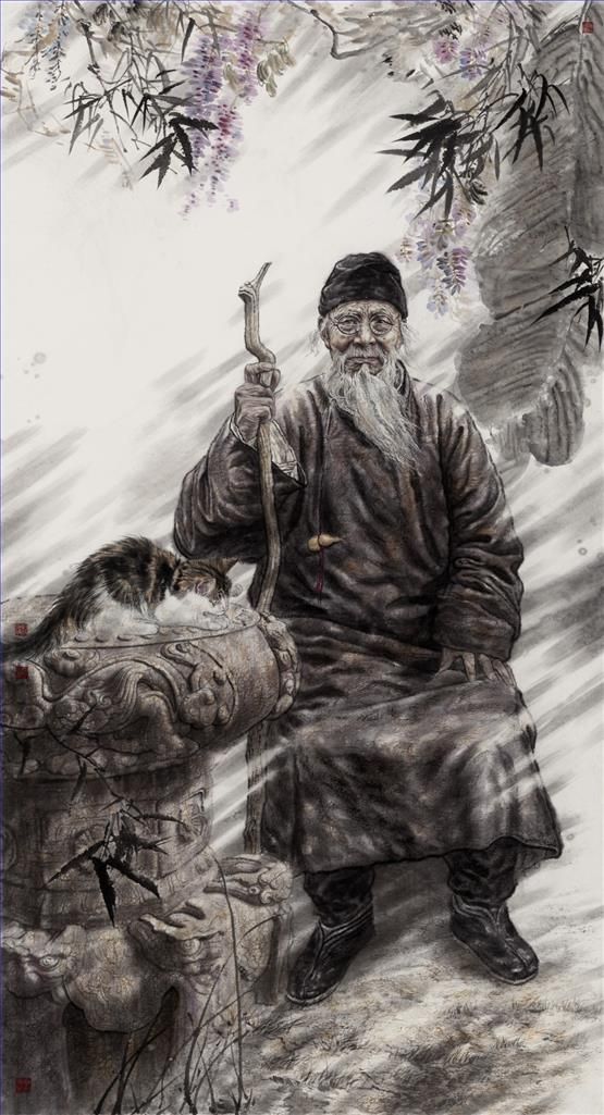 Liu Shaoning Art Chinois - Maître Qi Baishi