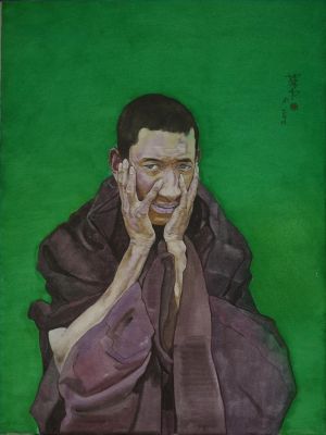 Liu Xiangdong œuvre - Peinture de personnages